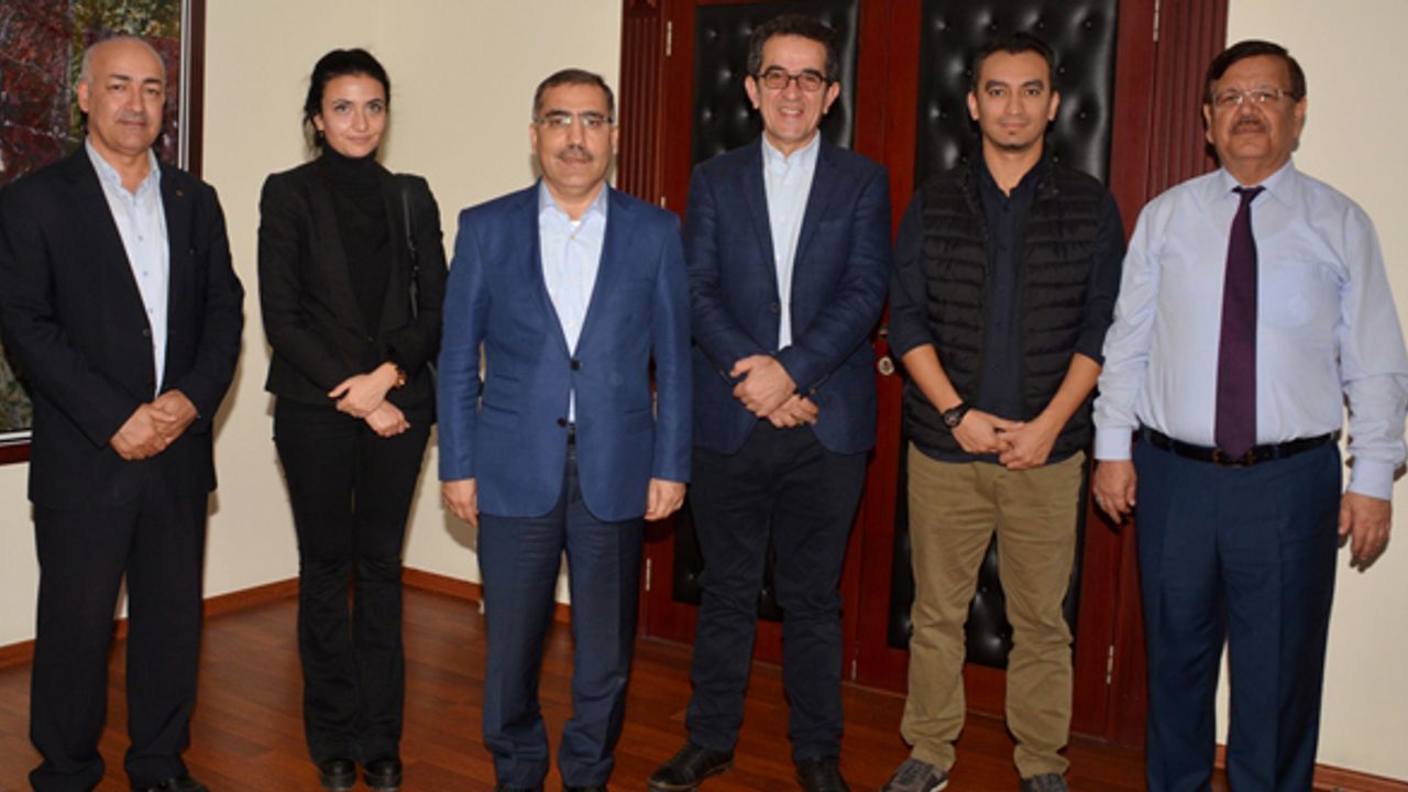 Mimarlar Odasından Mahmut Çelikcan’a Ziyaret