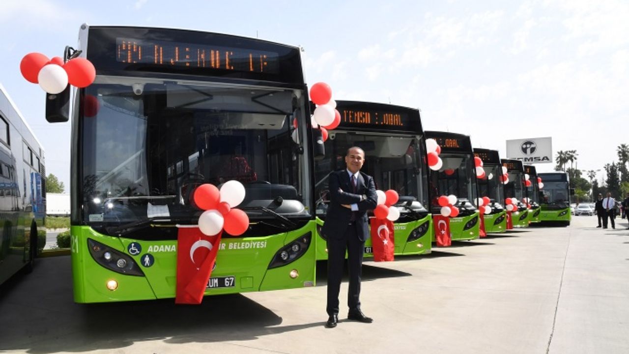 114 nolu hatta 10 dakikaya bir otobüs seferi