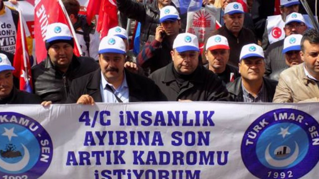 Akbilmez: 4C’ Mağdurları biran önce Kadro’ya geçirilmelidir