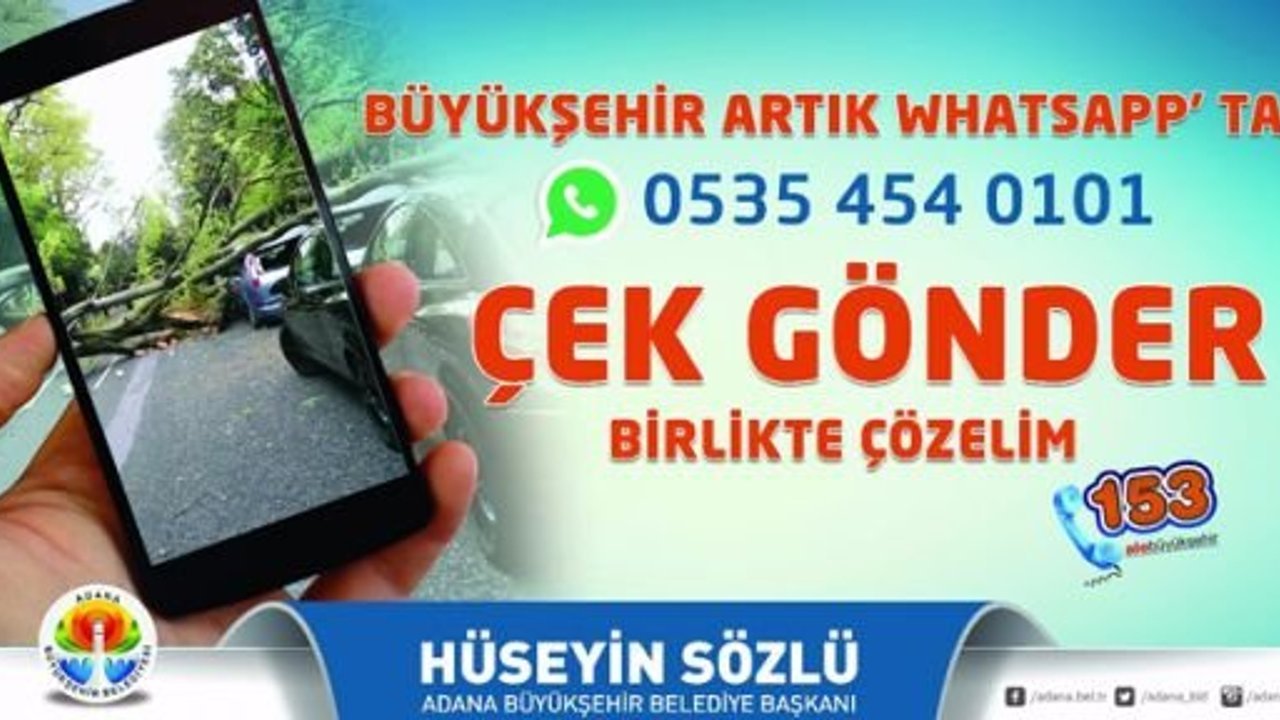  Alo 153 Çağrı Merkezi’nde, “whatsapp” dönemi başladı