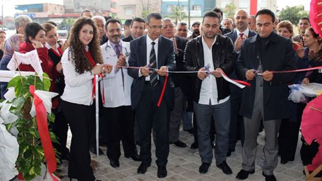 Hasan Şaş tıp merkezinin açılışını yaptı