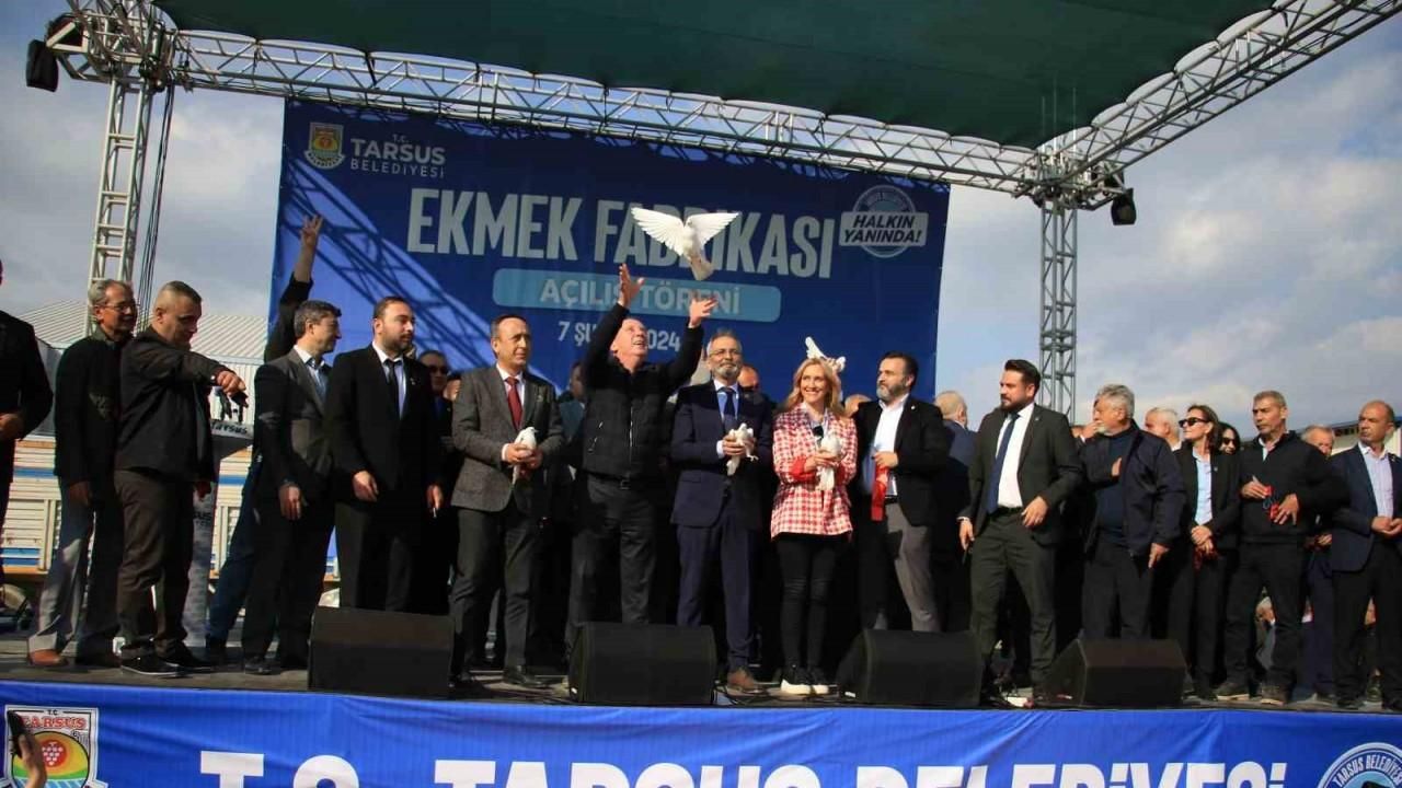 Tarsus Ekmek Fabrikası Törenle Açıldı