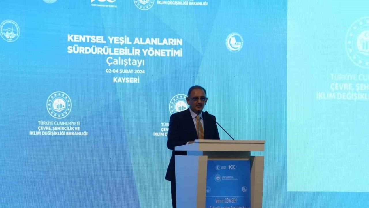 Bakan Özhaseki: "Devlet Olarak Hak Sahibi 390 Bin Aileye Ev Vermek Zorundayız"