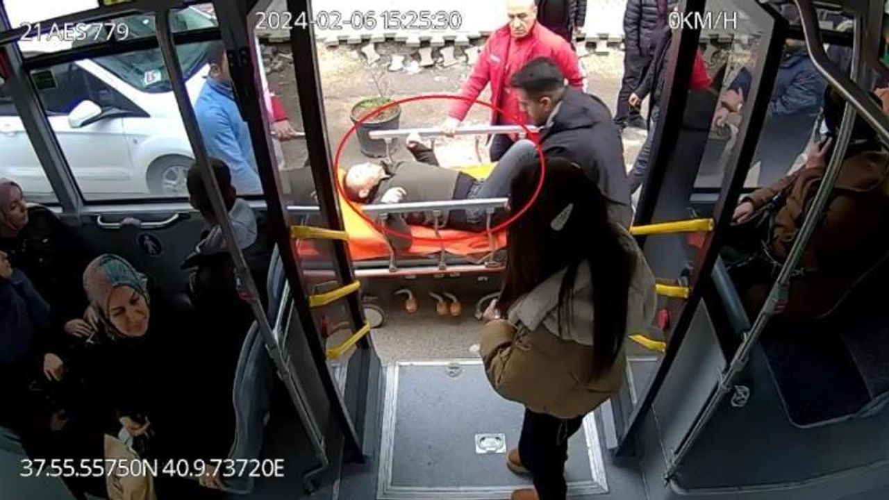 Otobüs Şoförü, Öğretmeni Hastaneye Yetiştirdi