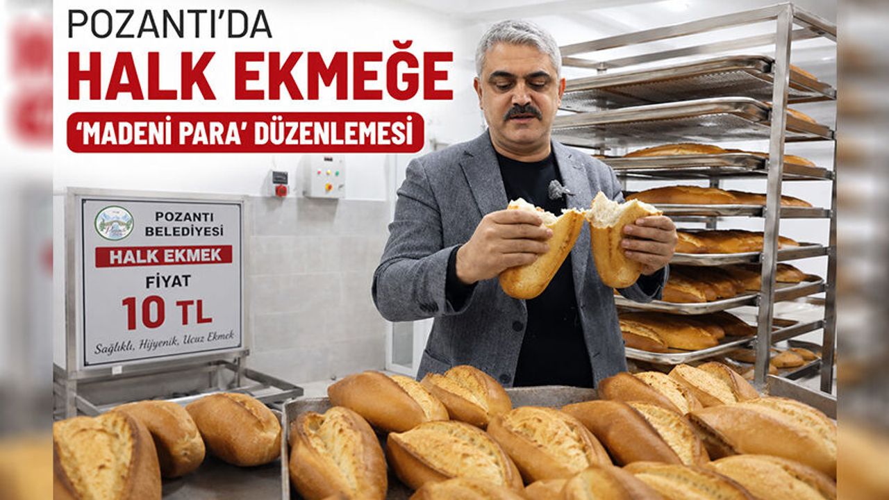 Pozantı Belediyesi’nden Vatandaş Odaklı Ekmek Düze