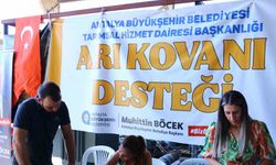 Antalya Büyükşehir Belediyesi’nden Üreticilere Kovan Desteği