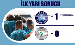 İlk Yarı Sonucu: Y. Adana Demirspor: 1 - Çaykur Rizespor:0