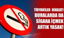 Tiryakiler Dikkat! Artık Buralarda Da Sigara İçmek Yasak!