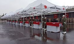 Pençe-Kilit Şehitleri Memleketlerine Uğurlandı