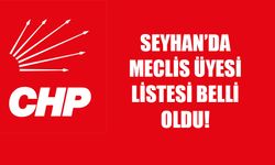 CHP Seyhan Meclis Üyesi Aday Listesi Belli Oldu!