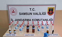 Jandarma’dan Sahte İçki Üretimi Yapılan Eve Baskın