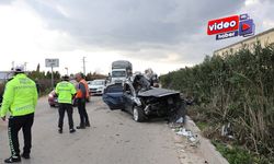 Adana'da Trafik Kazası Can Yaktı!
