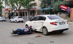 Kozan'da motosiklet ile otomobil çarpıştı: 1 yaralı