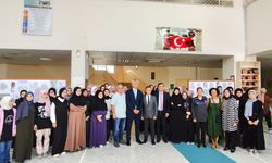 İmam Hatip Lisesi Öğrencilerden Resim Sergisi