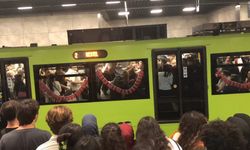 Metro Vagonunu Ringe Çevirdiler