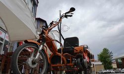 60 Yıl Önce Ankara’dan Aldığı Motosikletleri Sivas’ta Sergiliyor