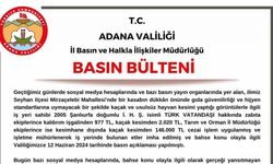 Adana Valiliği: "Kasapla İlgili Gerekli Cezalar Uygulandı"