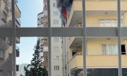 Adana’da Apartman Dairesinde Korkutan Yangın