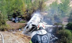 LPG Yüklü Tanker Şarampole Devrildi