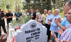 Başkan Sabahattin Eşberk Mezarı Başında Anıldı