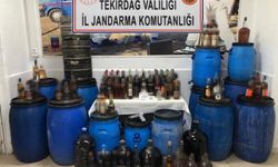 700 Litre Sahte İçki Ele Geçirildi