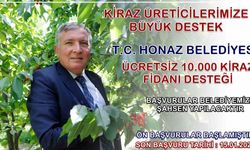 Kiraz Üreticilerine Büyük Destek