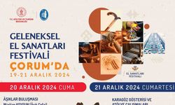 Geleneksel El Sanatları Festivali Başlıyor