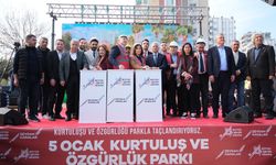 5 Ocak Kurtuluş Ve Özgürlük Parkı’nın Temeli Atıldı