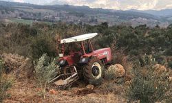 Traktörden Düşen Çiftçi, Üzerinden Geçmesiyle Yaralandı