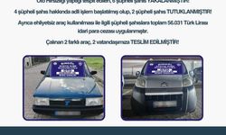 Oto Hırsızlığı Yapan 6 Şüpheli Yakalandı