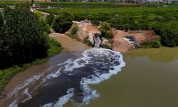 Ceyhan Nehri Kirlilik Nedeniyle Köpürdü
