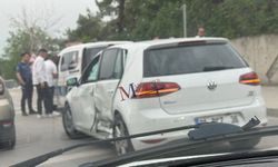 Adana’da Maddi Hasarlı Kaza