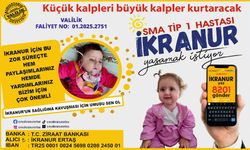 SMA Hastası Minik İkranur İçin Umut Seferberliği