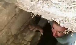Lağım Kuyusunda Yürek Burkan Manzara! Son Anda Kurtarıldılar