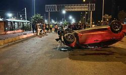 Takla Atan Araç Dehşet Saçtı: Kaldırımdaki Yayalar Can Verdi