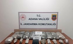 Adana'da 11 kilo skunk ele geçirildi