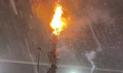 Adana’da Aynı Anda İki Yere Yıldırım Düştü!