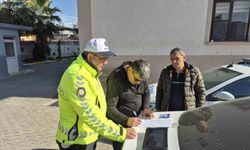 Servis Camını Kaskla Kırdı, Ehliyetine El Konuldu