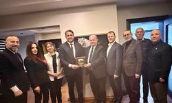 ÇGC’den Ankara’da Anlamlı Ziyaret: Hasan Berzan Toprak’a Plaket
