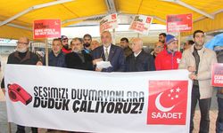 Saadet Partisi’nden Deprem Düdüğü Eylemi: “Sesimizi Duyan Var mı?”