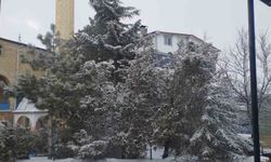 Adana’da Kartpostallık Görüntü! İlçe Beyaza Büründü