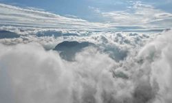 Kozan Kalesi Sisle Kaplandı: Masalsı Görüntüler Nefes Kesti!