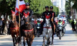 Adana’da Polis Şov! Atlı ve Helikopterli Kortej Nefes Kesti