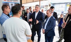 Vali Yavuz Sahaya İndi! Esnafla Buluşma Dikkat Çekti