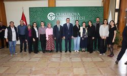 Çukurova Üniversitesinde Geleneksel Bayramlaşma Töreni Gerçekleştirildi