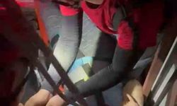 Engelli Asansöründe Korku Dolu Anlar! İtfaiye Seferber Oldu