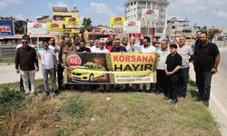Adana'da Taksiciler Ayakta! Korsan Taşımacılığa Karşı Konvoylu Protesto