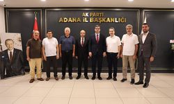 Birlik Vakfı Heyetinden AK Parti Adana İl Başkanı Mustafa Özkan’a Hayırlı Olsun Ziyareti