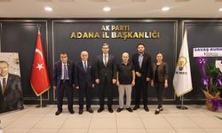 ÇGC'den Ak Parti İl Başkanı Mustafa Özkan'a Hayırlı Olsun Ziyareti