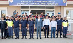 Vali Mustafa Yavuz Doğankent'te Esnaf ve Jandarmayla Buluştu!